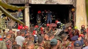 Air Force Training Jet Crash at Milestone School Kills 27, Including Pilot and Students in Dhaka