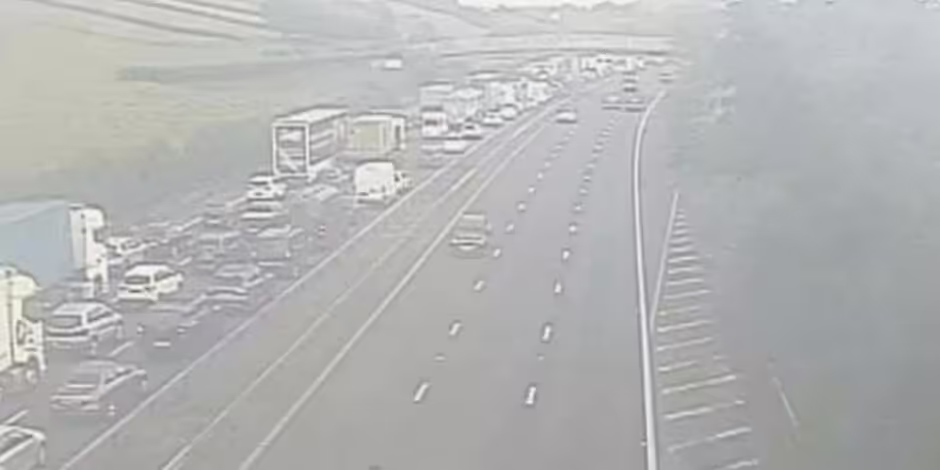 M6 Crash Eight Injured, Including Child, in Major Multi-Vehicle Collision Near Preston