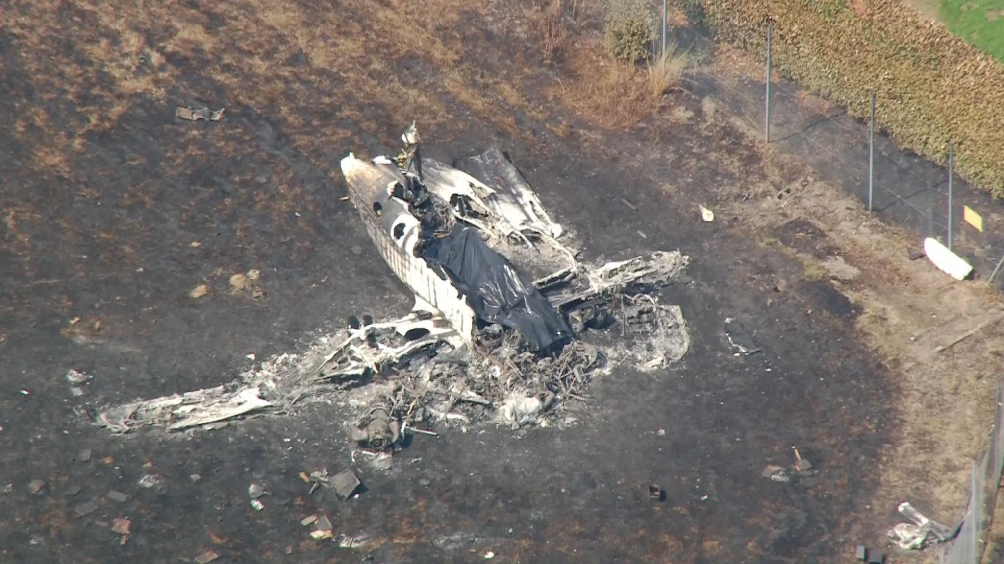 Medical Plane Crashes Plane Crash After Takeoff at Southend Airport Kills Four, All Foreign Nationals