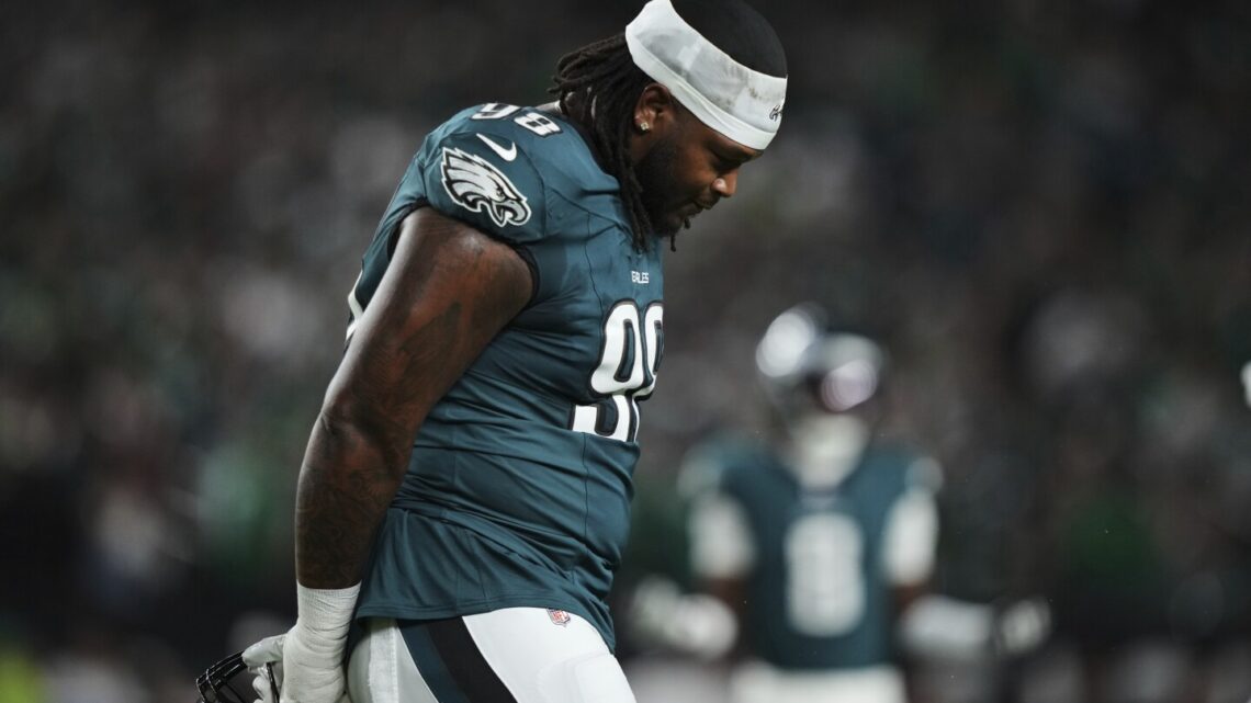 Jalen Carter Ejected Six Seconds Into Season Opener for Spitting Incident—Past Crash Scrutinized Again
