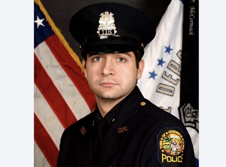 Officer Robert Pascale, Greenwich Police Department (GPD) Mourn Member