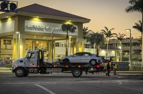 Vehicle-Train Collision One Injured Near Biscayne Boulevard in North Miami