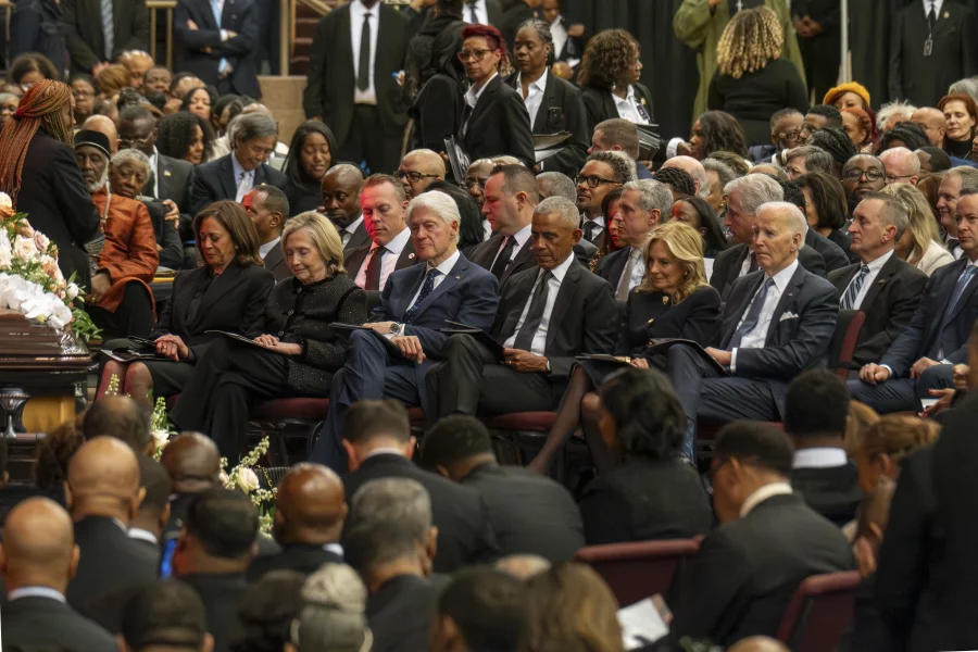 Obama, Biden, and Clinton Join Thousands in Chicago to Celebrate the Life of Rev. Jesse Jackson