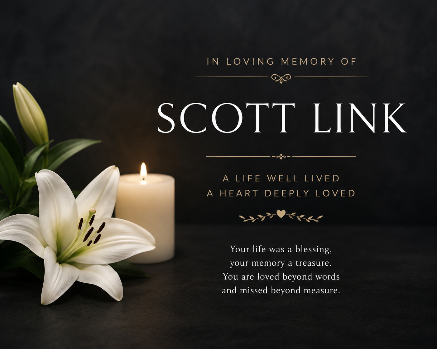 Scott Link, A Resident of Minneapolis-St. Paul MN Obituary
