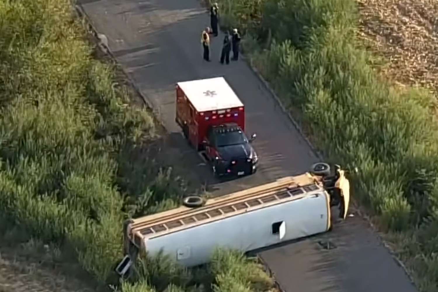 Julian Amador 13, Sanger ISD Student Dies in School Bus Rollover Crash Near Sanger, TX