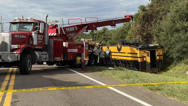 Florida School Bus Accident Two Killed in Winter Haven Crash