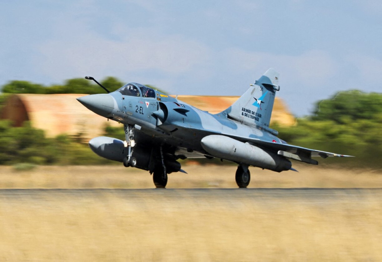 French Fighter Jet Crash One Dead After Mirage 2000D Goes Down During Training Flight